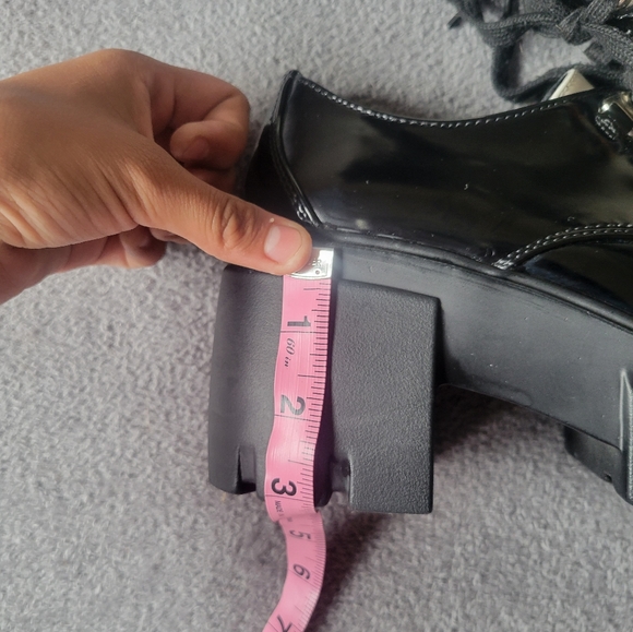 madden girl black platform oxfords loafers - Picture 5 of 5